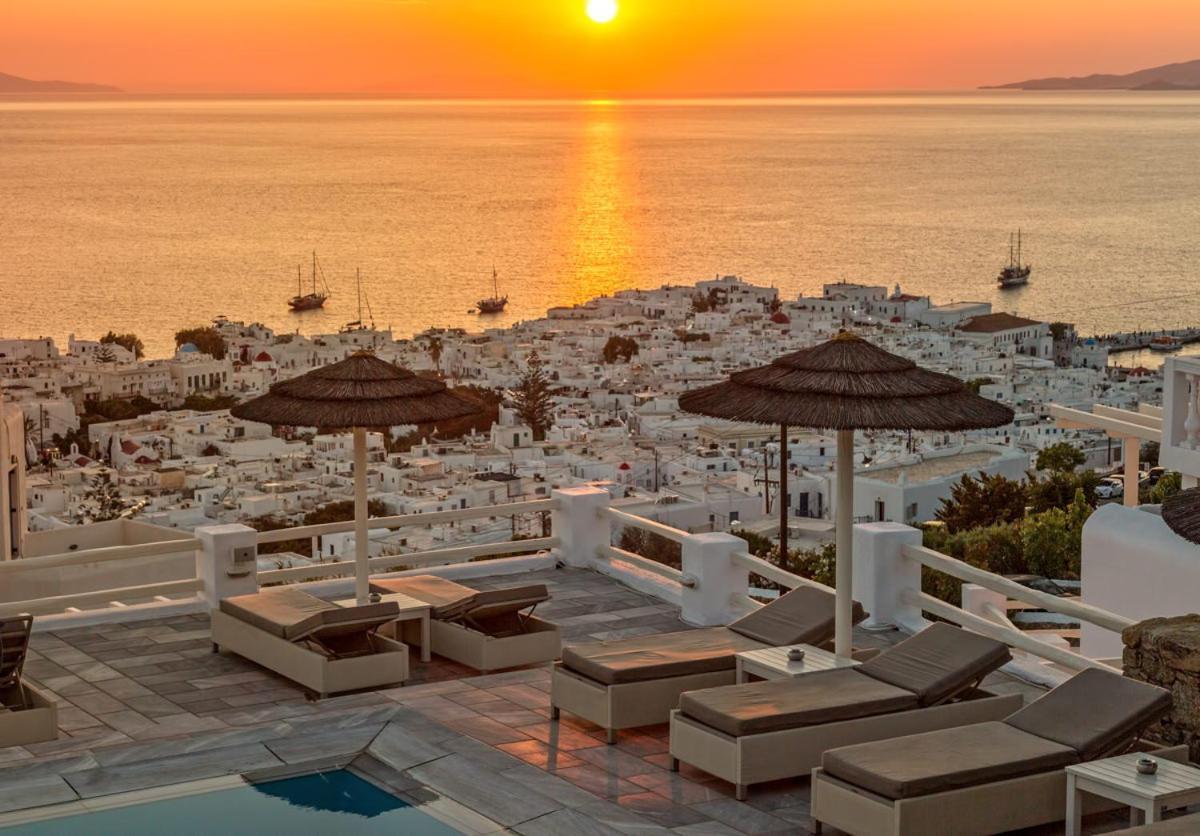 โรงแรมอัลเคียน Mykonos Town ภายนอก รูปภาพ